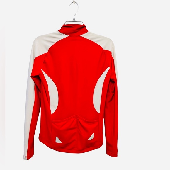 Castelli Sports Wear Logo Red & White Lightweight Cycling Jacket - Picture 2 of 7